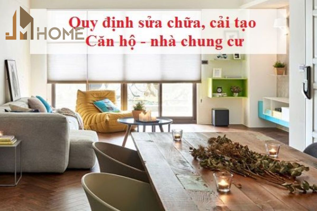 Cần tuân thủ các quy định pháp về sửa chữa cải tạo nhà chung cư