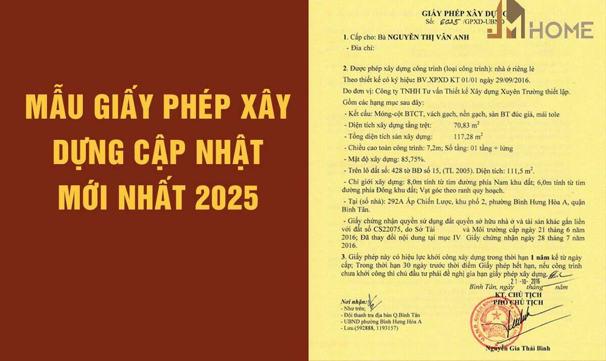 Tìm hiểu về chi phí xin giấy phép xây dựng nhà cấp 4