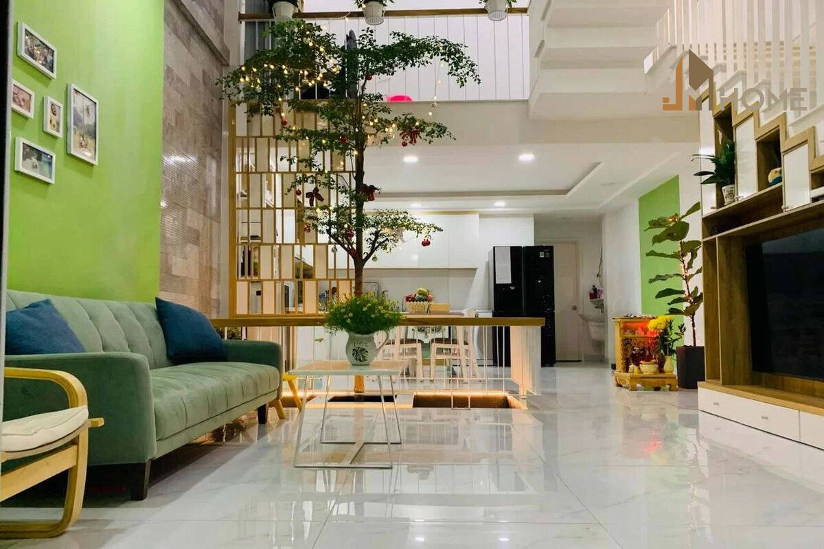 Cải tạo nhà cấp 4 thành có gác lửng đơn giản và tiết kiệm nhất 2025 10 Thiết kế không gian mở sẽ giúp mang lại cảm giác rộng rãi