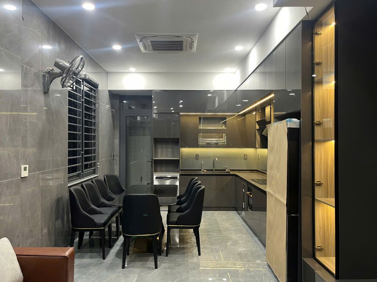 Nội thất nhà phố Bình Thạnh - 1 trệt - 2 lầu - Anh Tuấn