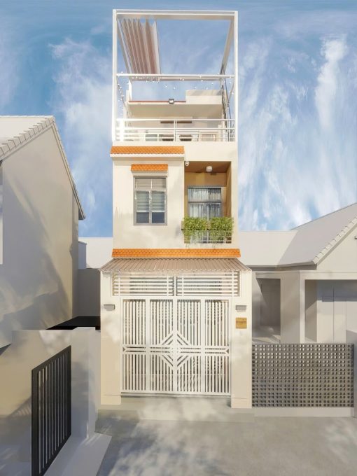 Cải tạo nhà phố Quận 6 - 1 trệt - 2 lầu - Anh Tuấn