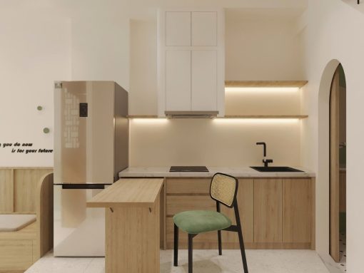 Thiết kế nhà phố Quận 10  - 1 trệt - 1 lầu - Chị Huệ - Ảnh 5