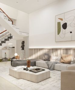 Alternative view of Thiết kế nhà phố Quận 9  - 1 trệt - 2 lầu - Chị Như Ngọc