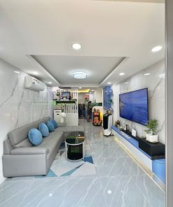 Cải tạo nhà phố Quận 1 - 1 trệt - 2 lầu - Anh Tùng