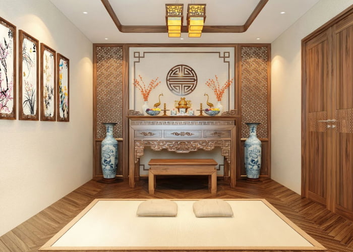 Cách đặt bàn thờ đúng vị trí, phù hợp với phong thủy