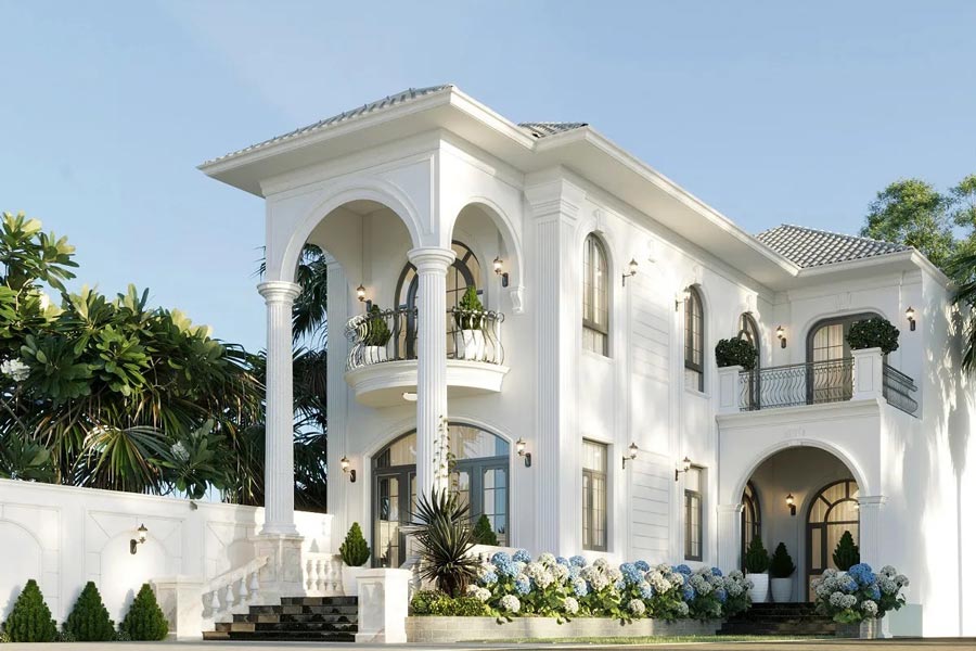 Cần xác định rõ quy mô xây dựng để dễ dàng lựa chọn được mẫu biệt thự 1 tầng kiểu Châu Âu phù hợp