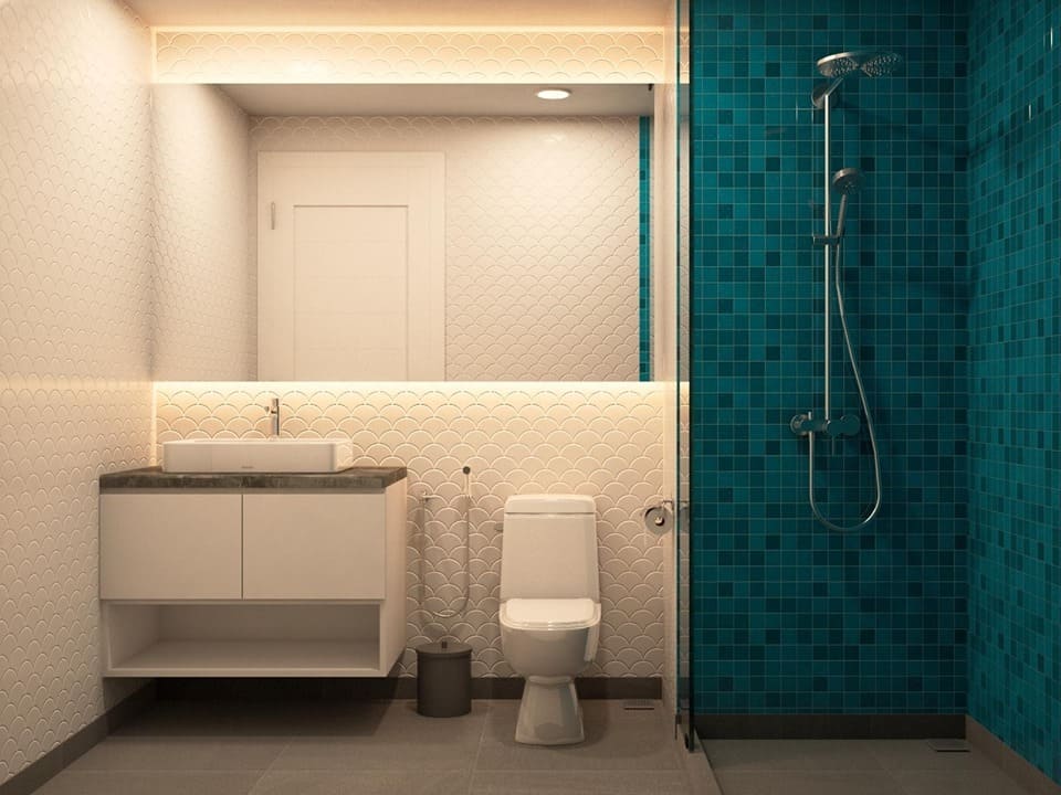Gạch mosaic họa tiết độc đáo, tinh tế
