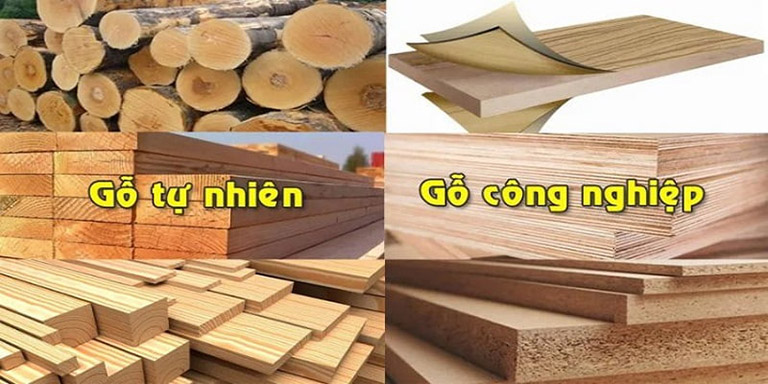 Nên lựa chọn sản phẩm nội thất làm từ gỗ công nghiệp hay gỗ tự nhiên