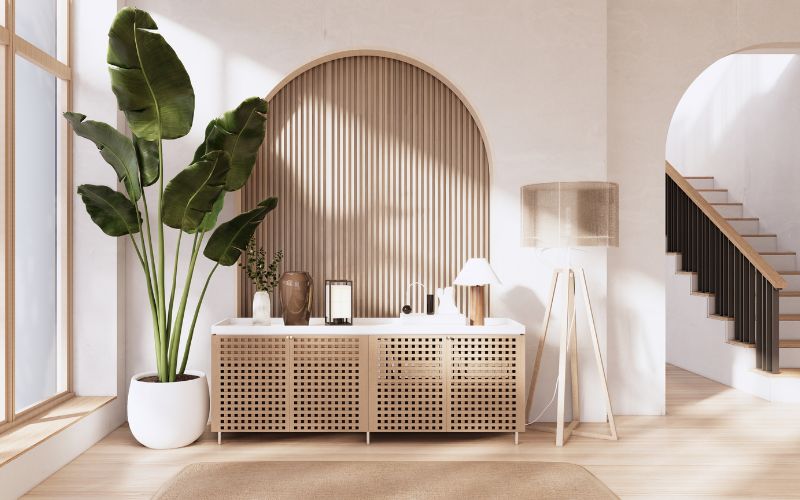  Gỗ & vật liệu thủ công trong phong cách Zen