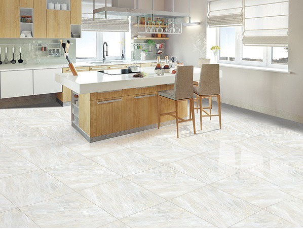 Màu gạch lát nhà bếp hợp phong thuỷ mệnh Kim