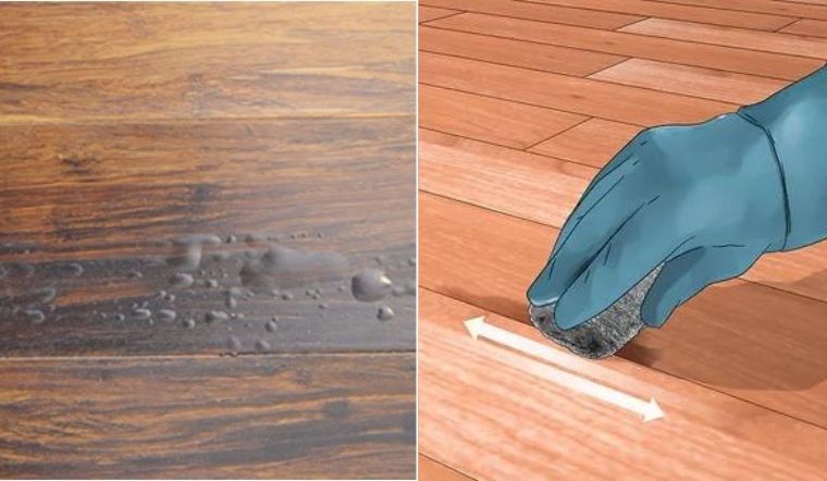 Loại bỏ các vết cháy trên bề mặt sơn đồ gỗ