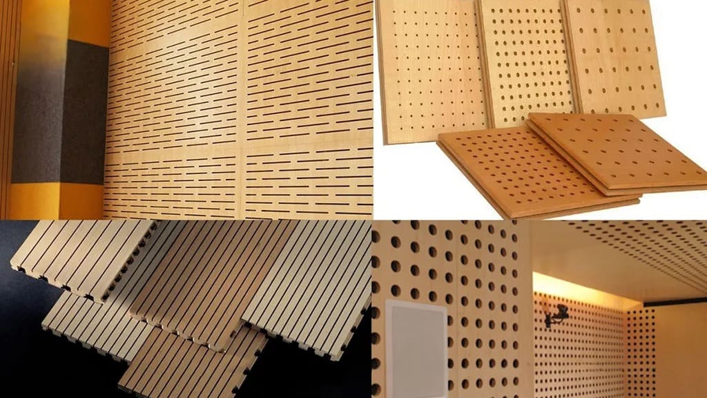 Gỗ hấp thụ âm thanh rất tốt phù hợp để tự làm phòng cách âm tại nhà