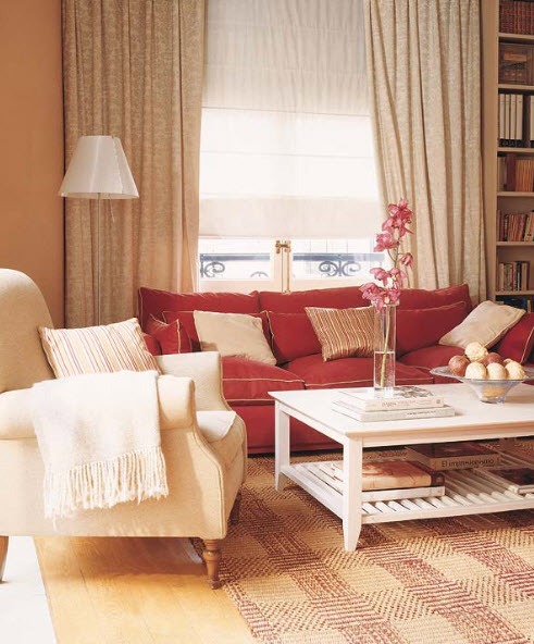 Sắc đỏ tạo sự sang trọng và quý phái