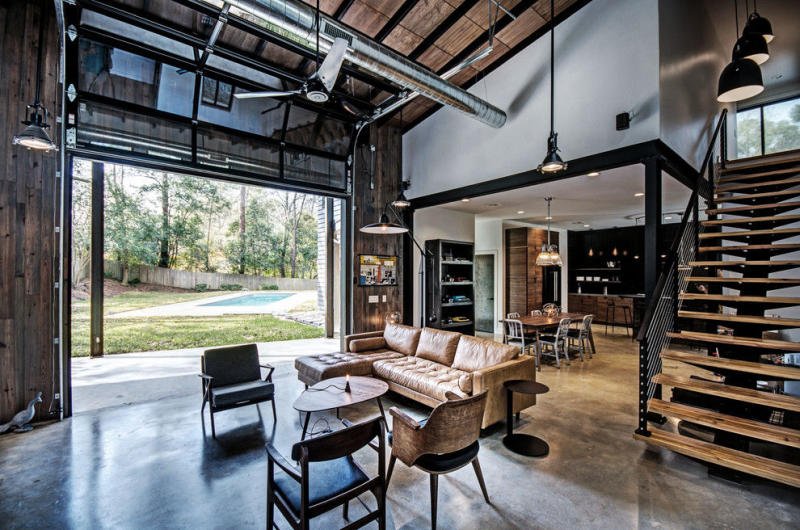  Bố trí không gian trong phong cách Industrial 