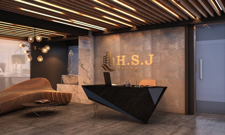 Mẫu thiết kế sảnh văn phòng ấn tượng nhất với ánh sáng nhân tạo