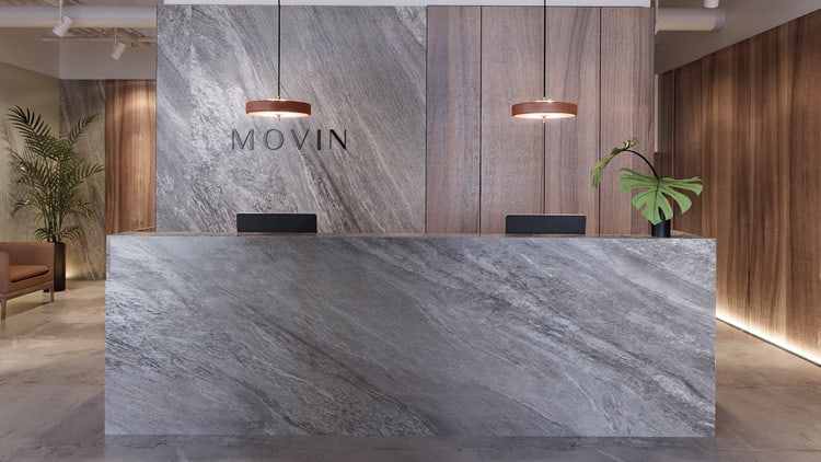 Tham khảo mẫu sảnh văn phòng cùng hệ thống ánh sáng mang lại sự sang trọng