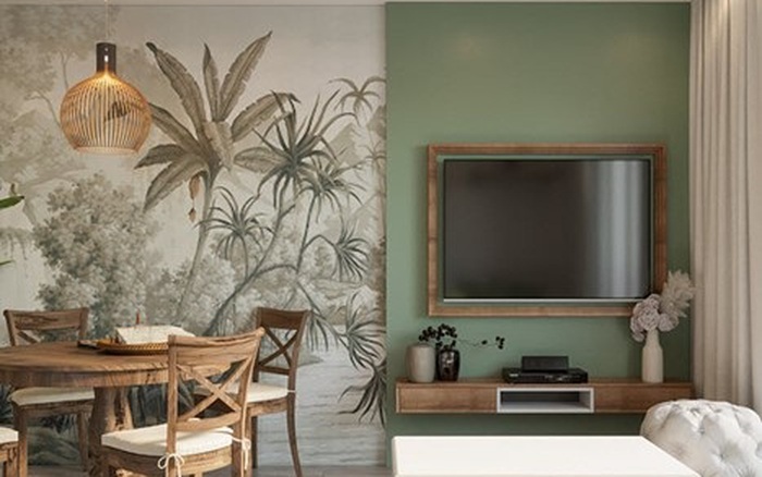 Căn hộ phối hợp phong cách Indochine và Tropical