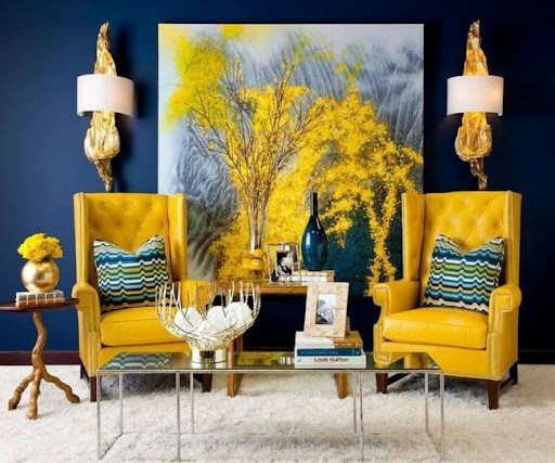 Tương phản - nguyên lý thiết kế nội thất độc đáo