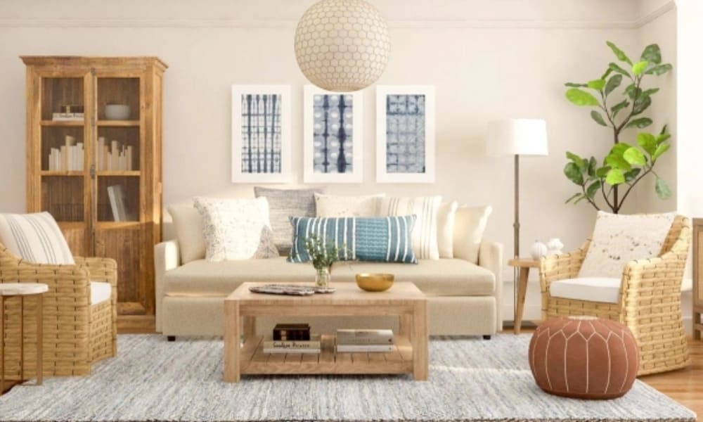 Chất liệu và màu sắc trong phong cách thiết kế nội thất Rustic