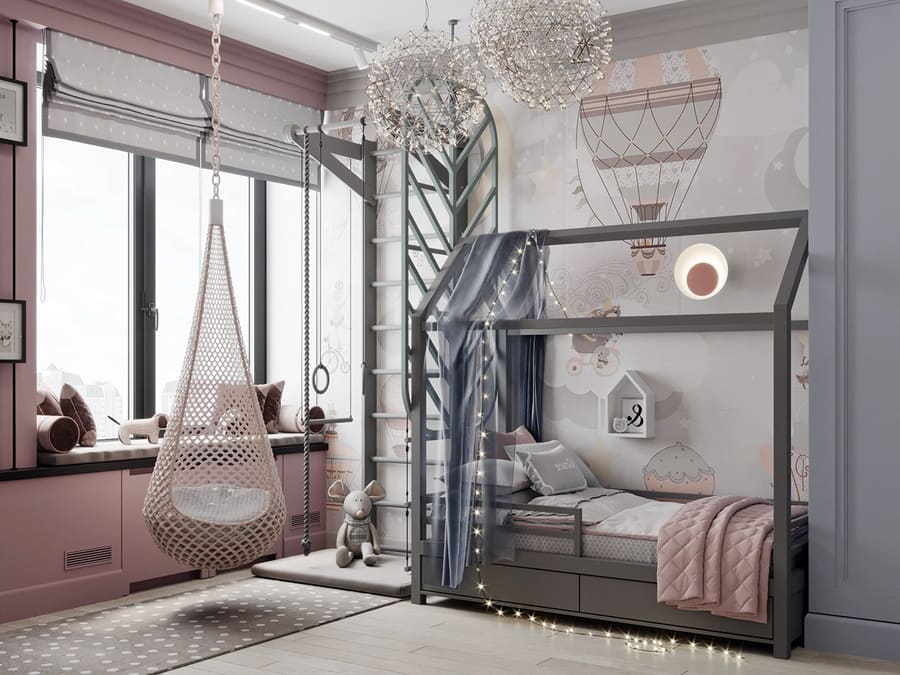 Nội thất tự nhiên an toàn cho trẻ