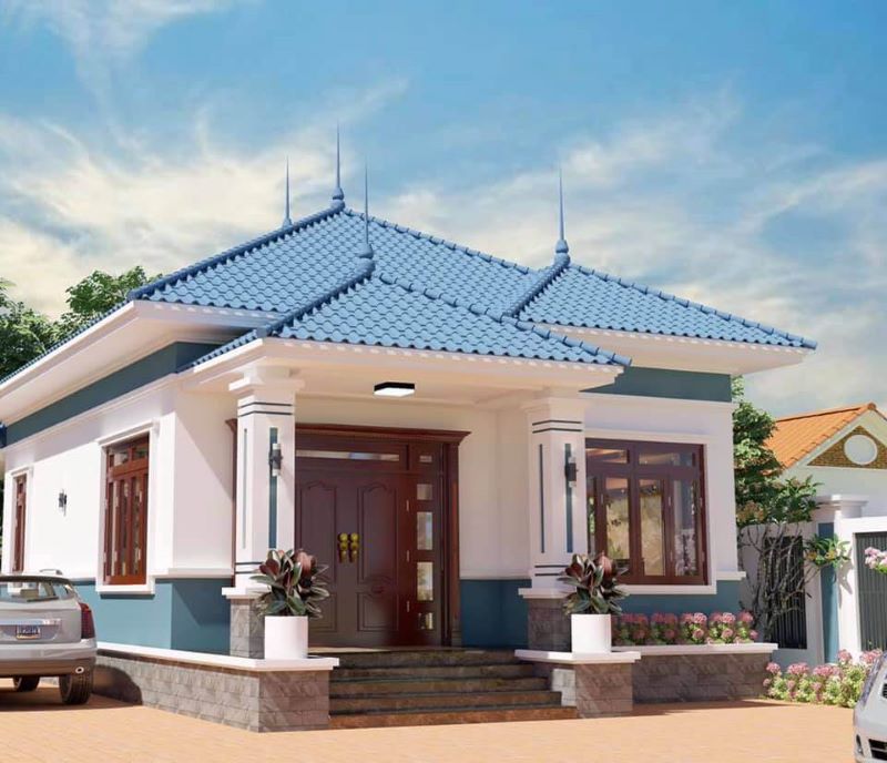 Nhà cấp 4 kiểu Nhật Bản lạ mắt