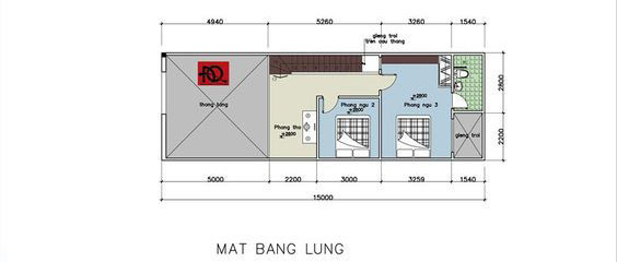 Bản vẽ thiết kế nhà cấp 4 với gác lửng tiện dụng