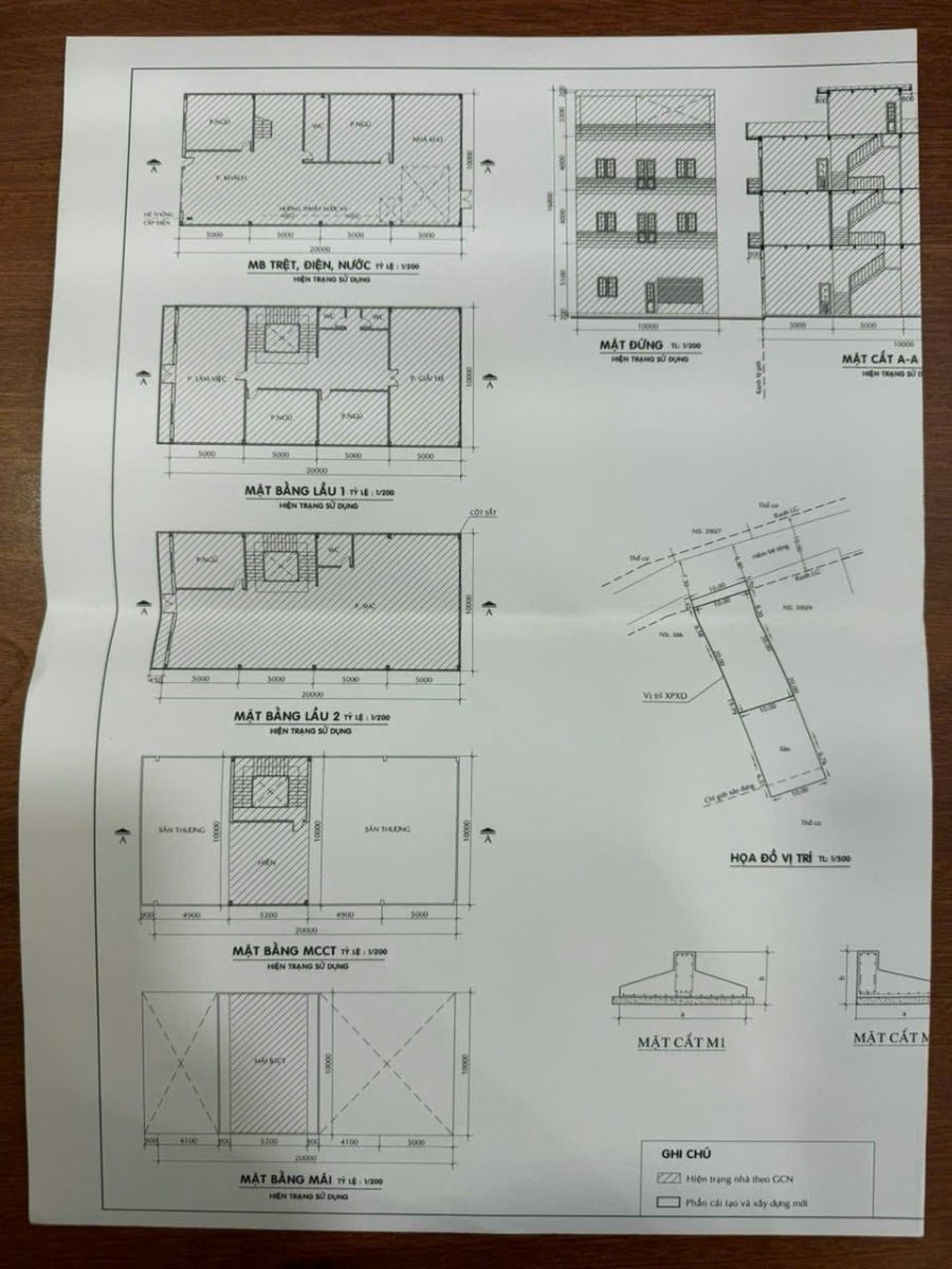 bảng vẽ xây dựng cải tạo