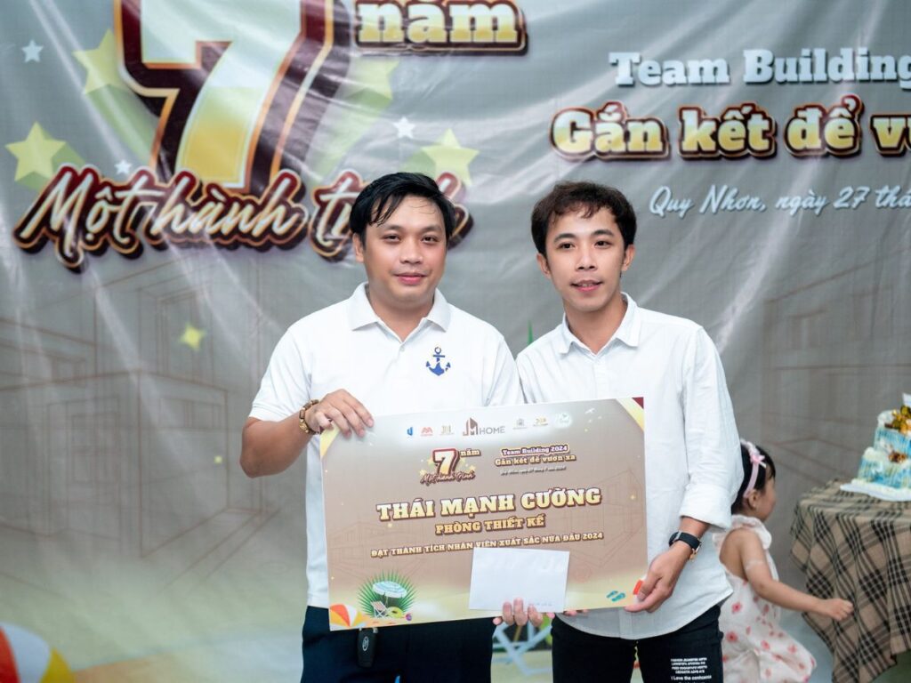 Nhân viên xuất sắc phòng thiết kế