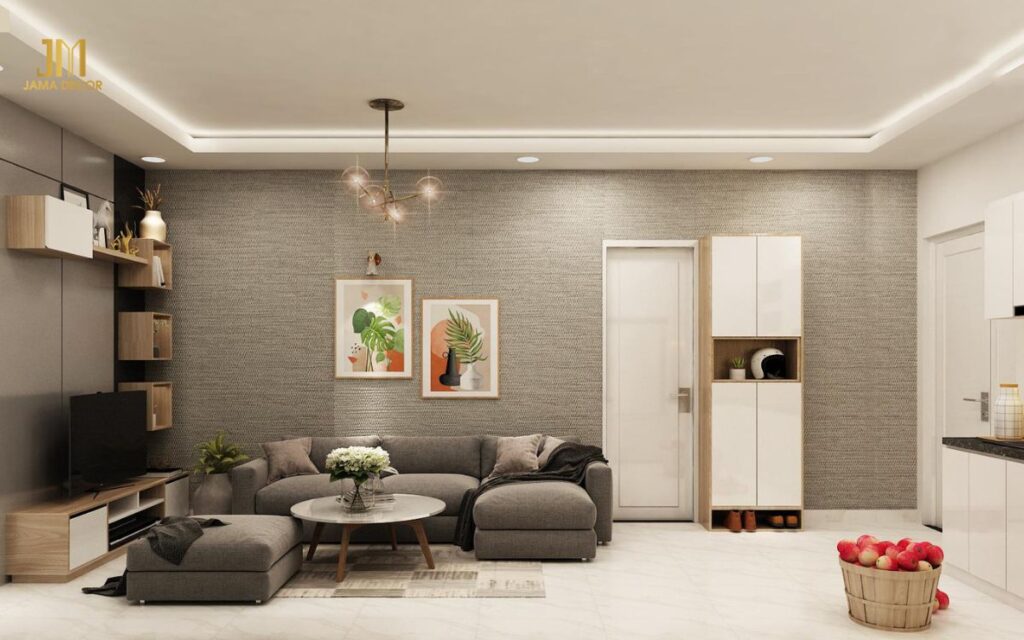 Hệ thống chiếu sáng thông minh âm trần, đảm bảo độ sáng không gian 