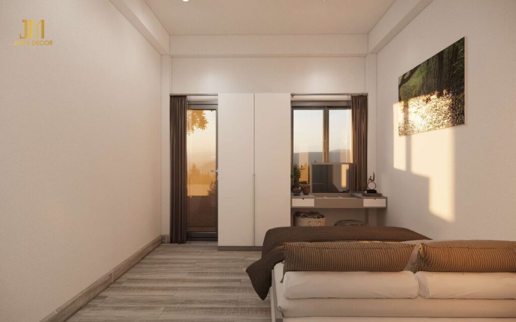  Vị trí cửa sổ đem lại ánh sáng tự nhiên cho căn phòng