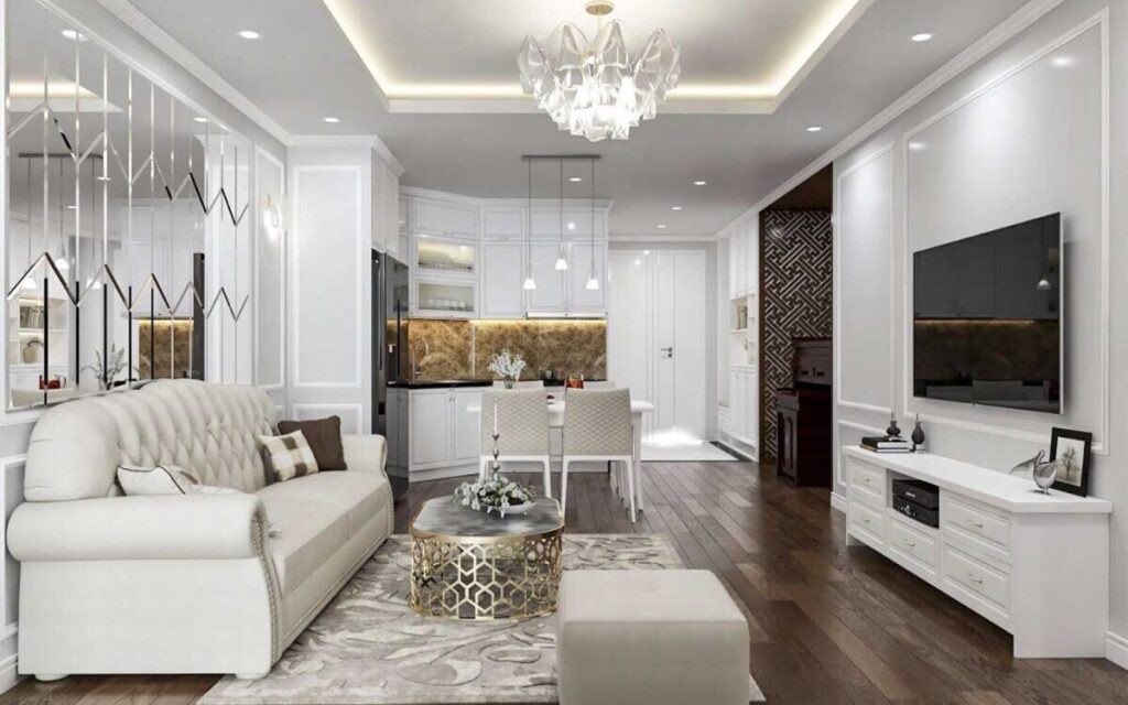 Xác định phong cách thiết kế nội thất chung cư 2 phòng ngủ 50m2 theo sở thích của bạn