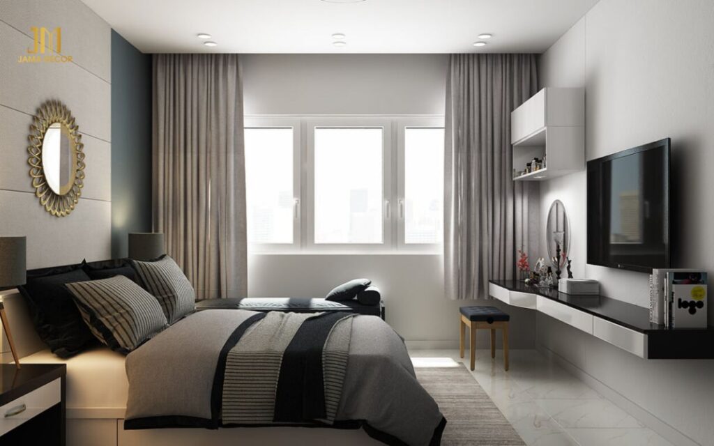 Mẫu thiết kế nội thất cho phòng ngủ 10m2 hiện đại và tối ưu không gian