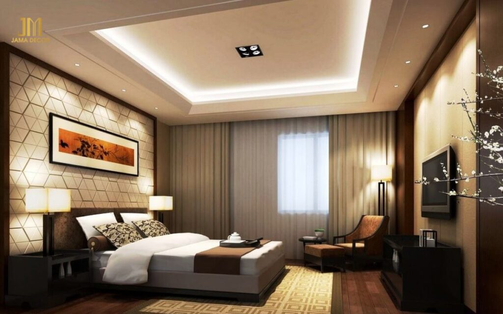 Phối hợp màu sắc với nhau để tạo nên điểm nhấn cho căn phòng