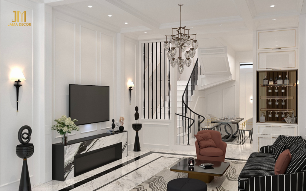 Phòng khách cải tạo sẽ mang đến một không gian sinh hoạt thoải mái và đẹp mắt hơn