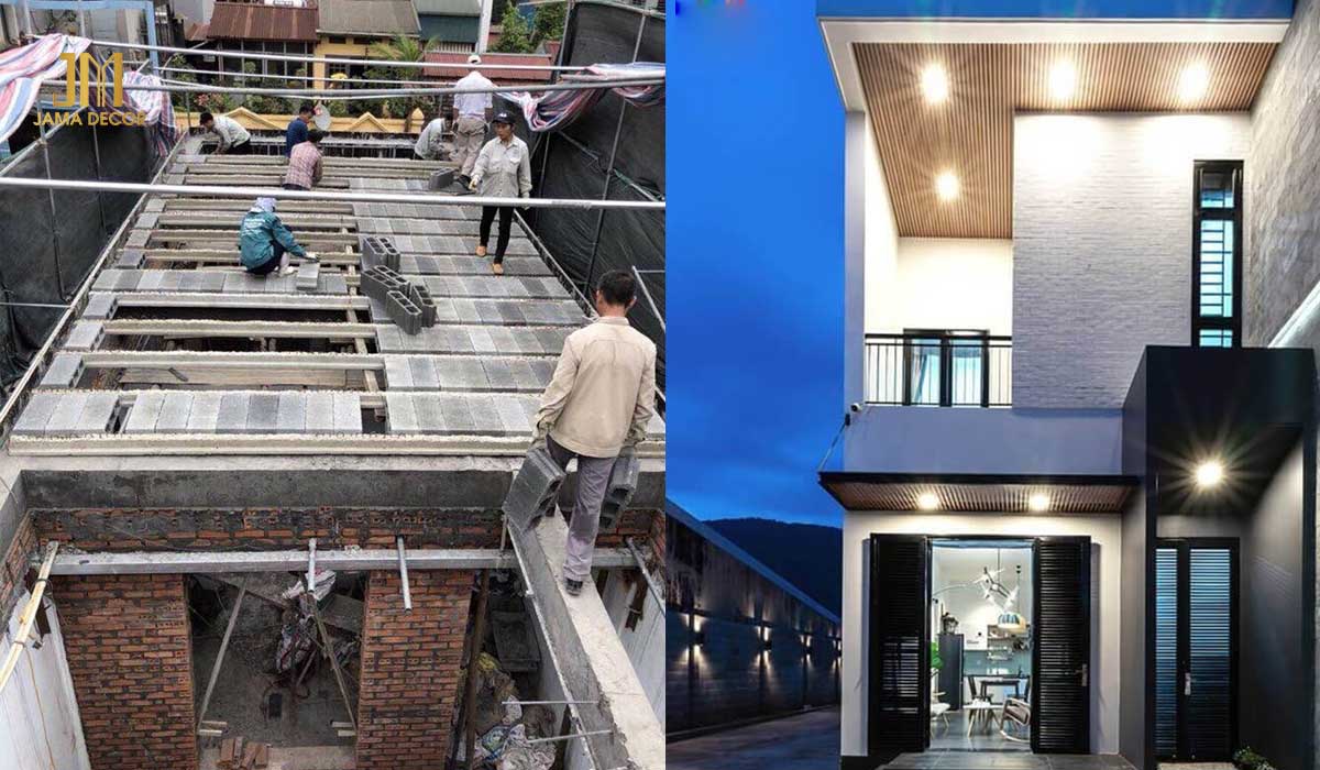 Xây thêm tầng để tăng diện tích sử dụng ngôi nhà