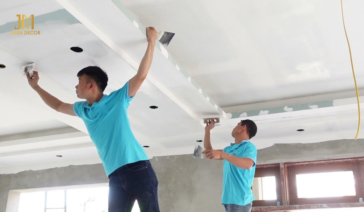 Sơn sửa tường, trần, sàn trở nên mới và hiện đại hơn