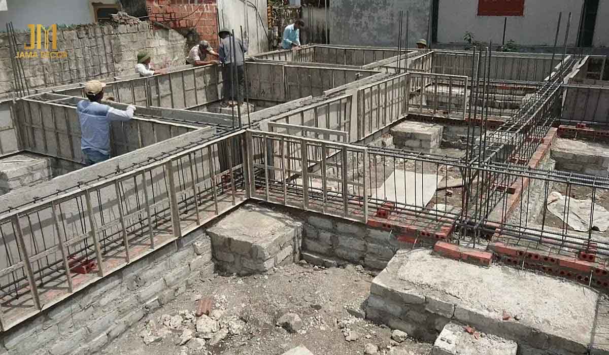 Đội ngũ thi công cải tạo nhà móng yếu cần thực hiện đúng kỹ thuật