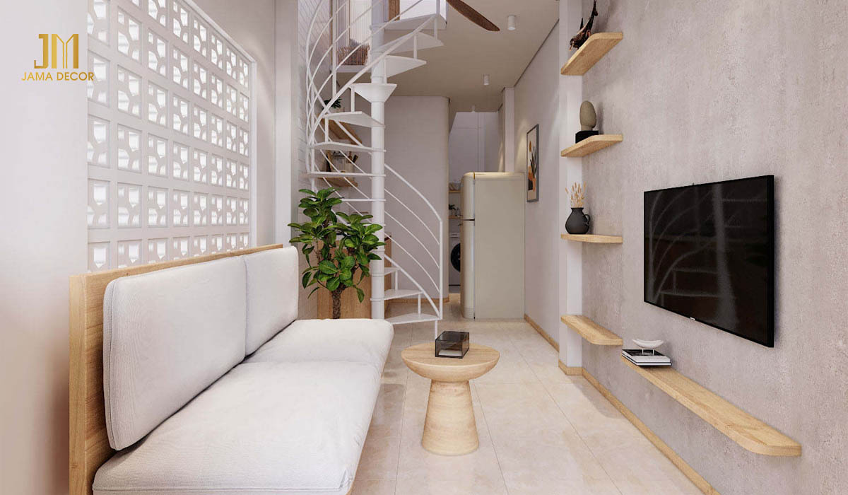 Cải tạo nhà 20m2 trở nên rộng rãi, thoáng mát, khang trang 15 Ngôi nhà có diện tích nhỏ hẹp gây ảnh hưởng đến quá trình sinh hoạt