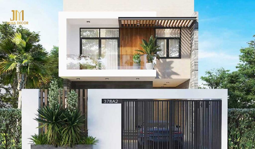 Sửa chữa, cải tạo nhà 1 trệt 1 lầu, thiết kế thi công theo yêu cầu 1 Nhà thiết kế 1 trệt 1 lầu giúp gia đình mở rộng không gian sống