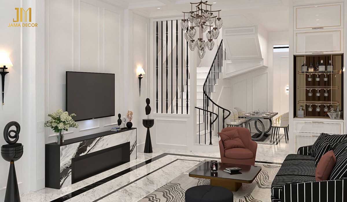 Cải tạo nhà cũ thành không gian sống hiện đại, sang trọng