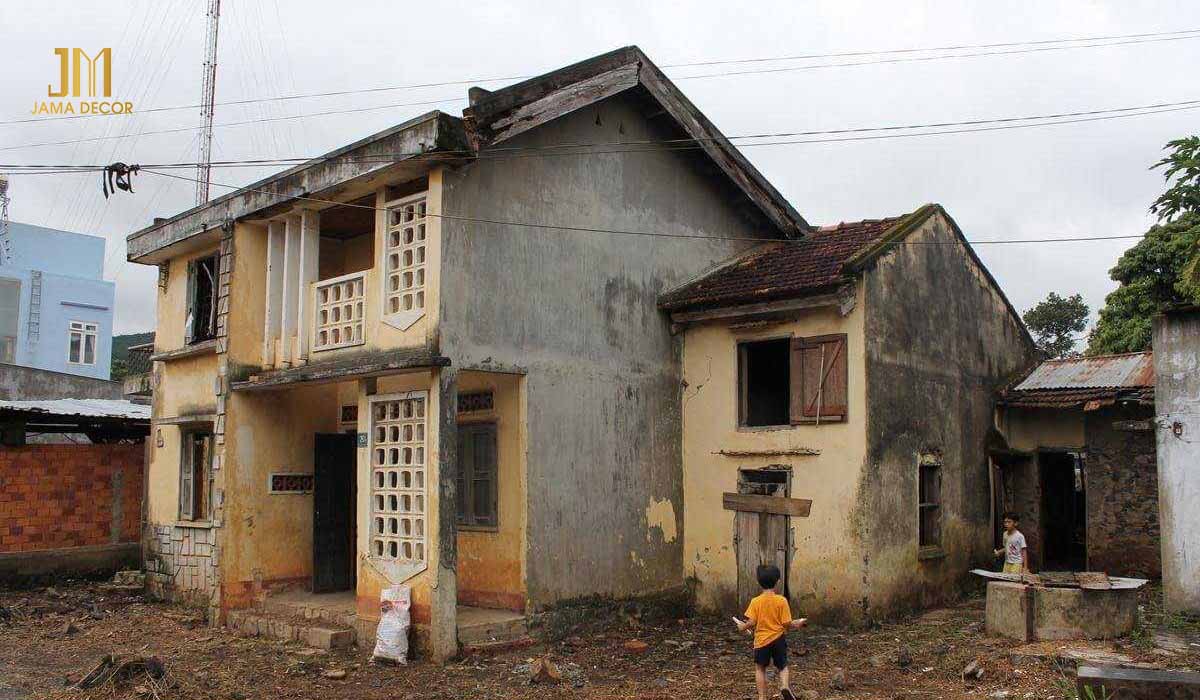 Khảo sát tình trạng thực tế của công trình trước khi tiến hành cải tạo