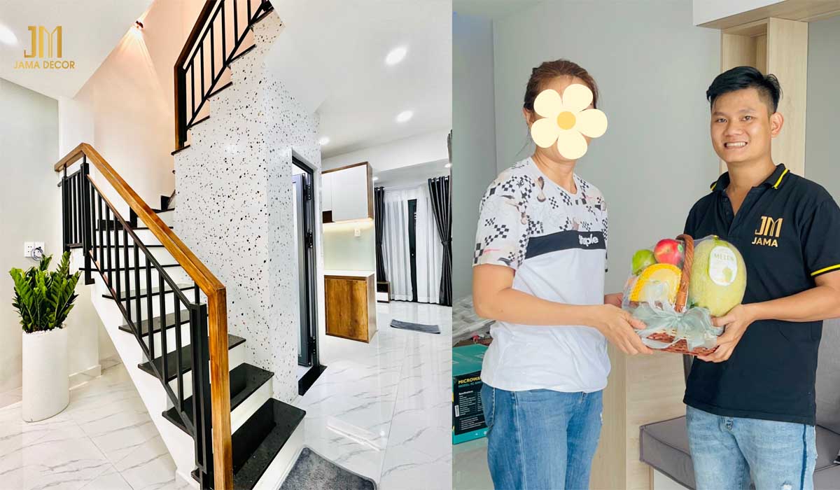 Gia chủ nghiệm thu công trình và hoàn tất thanh toán