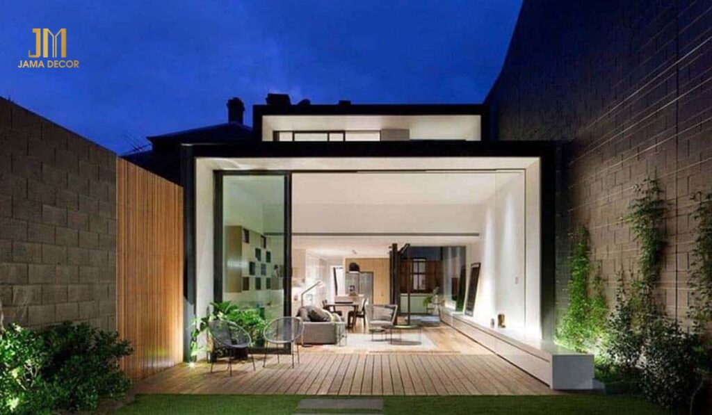 Thiết kế không gian mở để tạo sự thoải mái và thoáng mát hơn