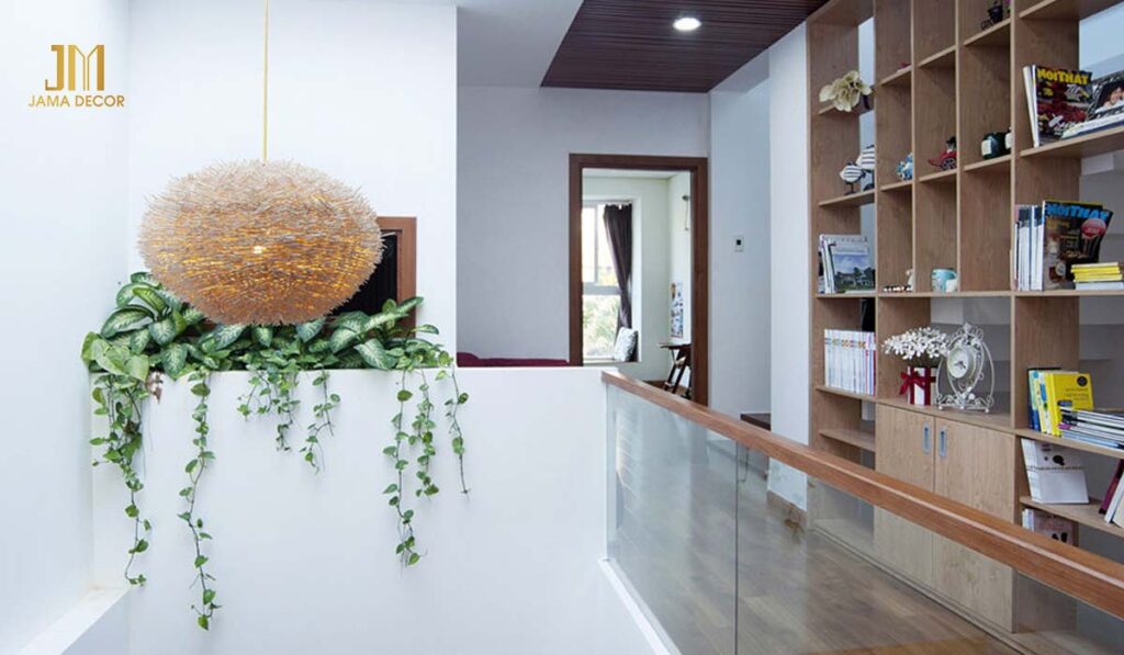 Bố trí hành lang vừa phải, vừa đủ để di chuyển