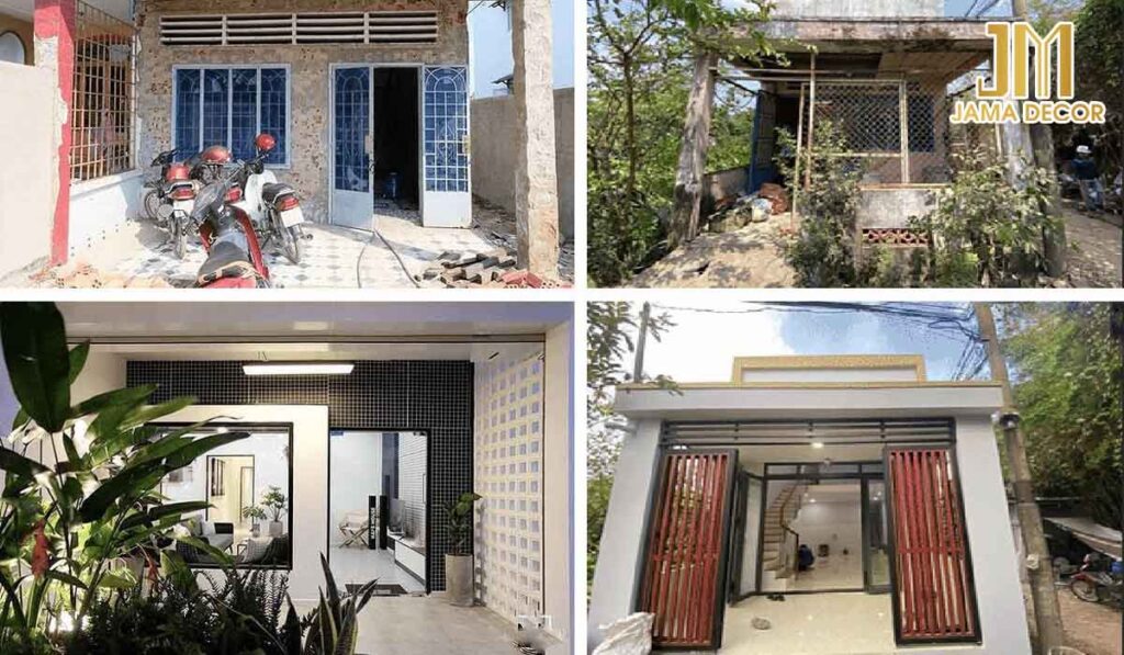 10 Phương án cải tạo nhà cấp 4 đẹp, siêu tiết kiệm 48 Sau khi cải tạo ngôi nhà cấp 4, diện tích sử dụng được tối ưu