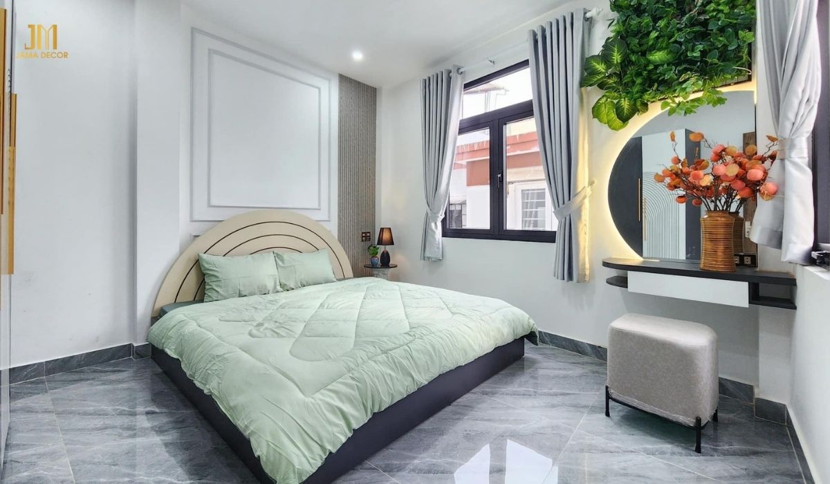 Tuy không sắp xếp nhiều đồ nội thất trong phòng nhưng căn phòng vẫn có thể toát lên vẻ đẹp và sự tinh tế