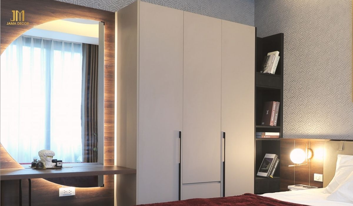 Tủ quần áo gỗ công nghiệp nhiều ngăn, tiện lợi