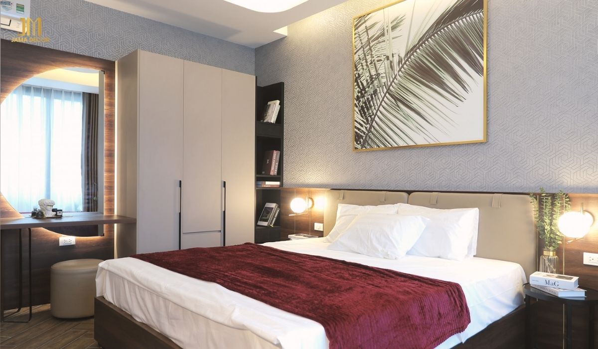 Ít nội thất khiến không gian gọn gàng, sạch sẽ