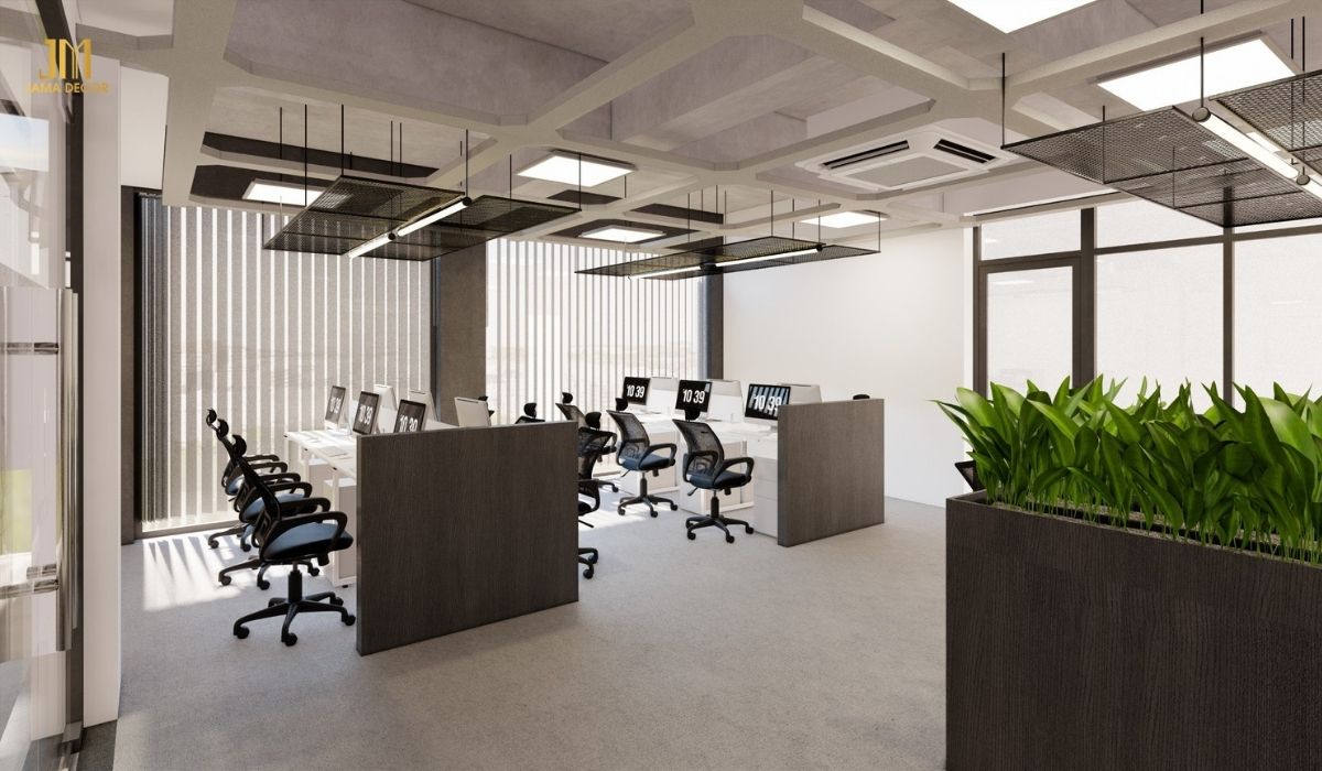 Báo giá thiết kế thi công nội thất văn phòng trọn gói TP HCM 24 Thiết kế phòng Marketing Công ty Nội thất JAMA