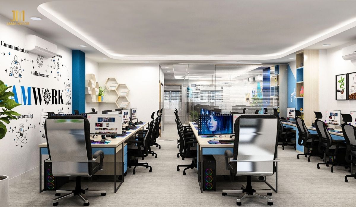 Báo giá thiết kế thi công nội thất văn phòng trọn gói TP HCM 15 Thiết kế văn phòng Công ty Công nghệ Metech